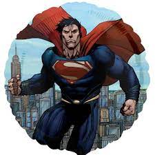 Man of Steel Helium Balloon 18"