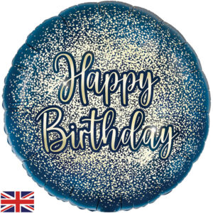 18" Happy Birthday foil balloon