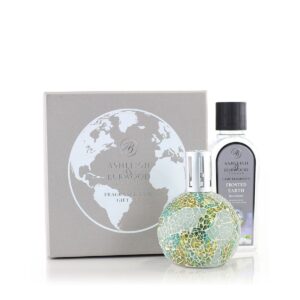Earth’s Aura & Frosted Earth Fragrance Lamp Gift Set