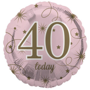 40th Foil Balloon