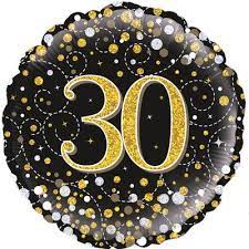 30th Birthday Foil