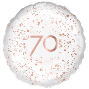 70th Birthday Foil