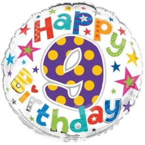 9th Birthday Foil