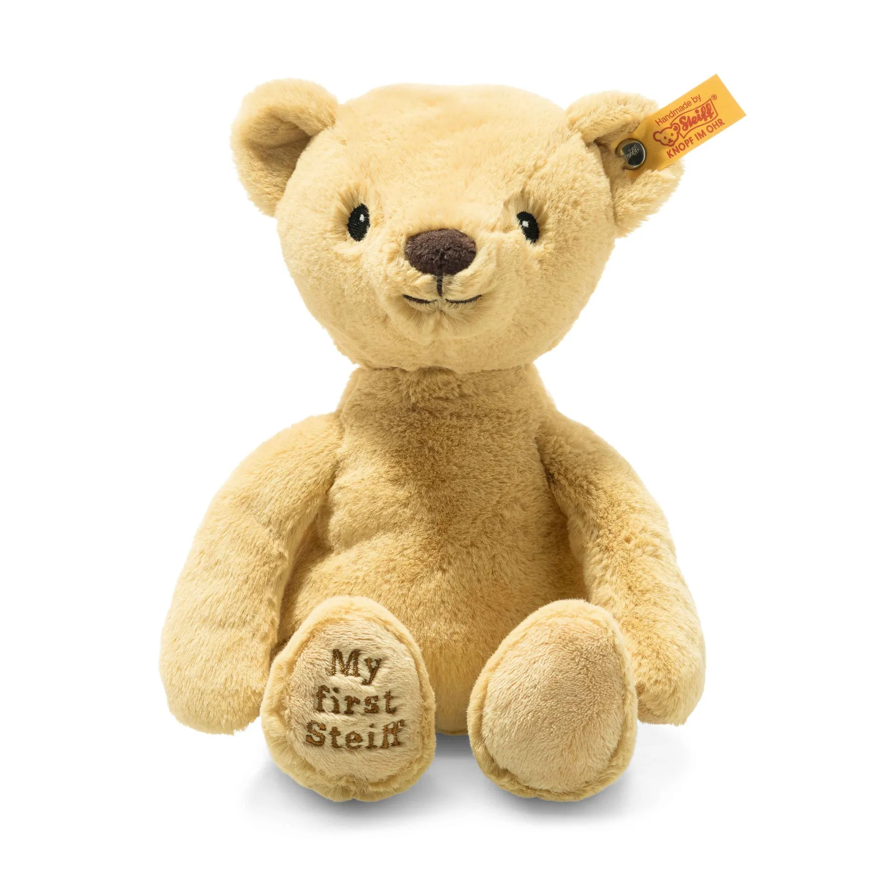 Hello, I am My first Steiff Teddy bear