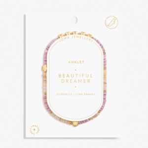 Happy Little Moments 'Beautiful Dreamer' Anklet In Gold Plating