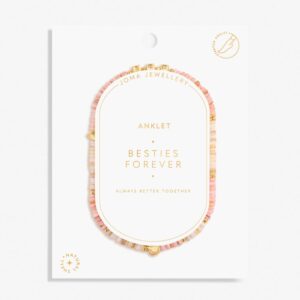 Happy Little Moments 'Besties Forever' Anklet In Gold Plating