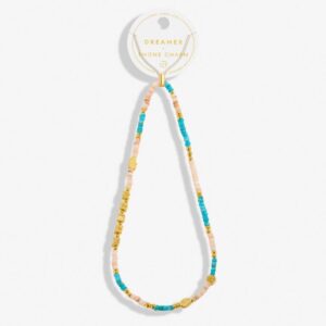 Happy Little Moments 'Dream' Phone Charm In Gold Plating