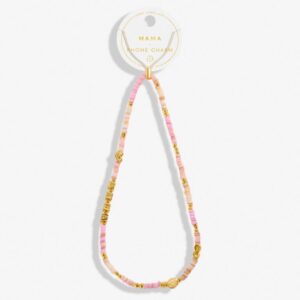 Happy Little Moments 'Mama' Phone Charm In Gold Plating