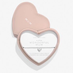 A Little Heart Jewellery Box 'Wonderful Mum' Bracelet