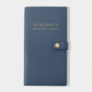 Sentiment Travel Wallet 'Discover, Adventure, Explore'