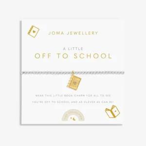'Off To School' Kids' A Little Bracelet