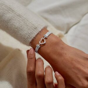 Bracelet Bar Heart Clasp Bracelet