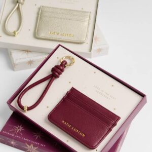 Gift Boxed Keyring & Card Holder  'Love Is The Best Accessory'