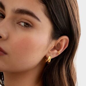Xanthee Waterproof Gold Ear Cuff