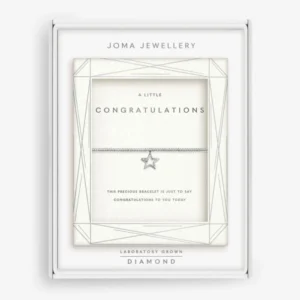 Laboratory Grown Diamond A Little 'Congratulations' Bracelet