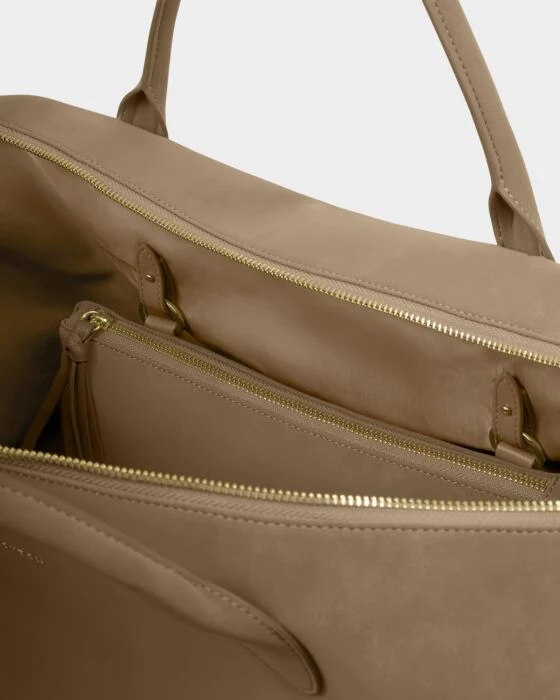 Ascot Suedette Weekend Bag & Pouch Organiser - Image 2