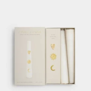 Candle Charms Gift Set Moon and Sun