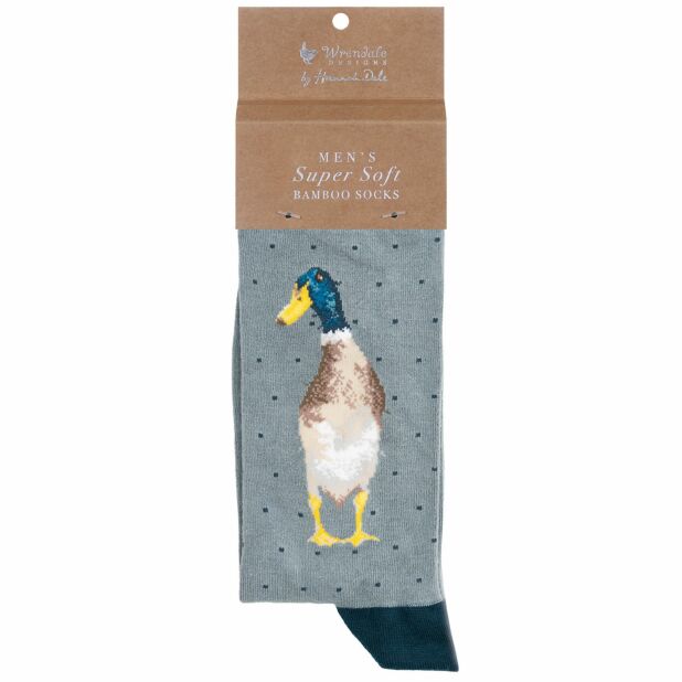 'Guard Duck' Duck Men's Socks