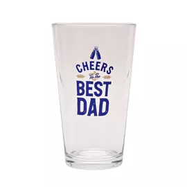Well Crafted Pint Glass - Best Dad