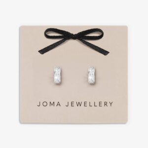 Classic Collection Cosmic Stud Earrings In Silver Plating