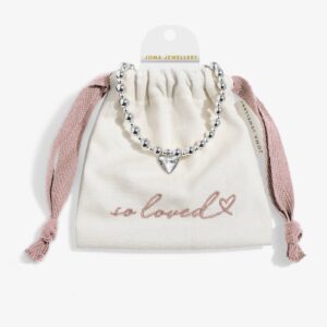 Words To Treasure 'So Loved' Bracelet In Silver Plating