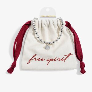 Words To Treasure 'Free Spirit' Bracelet In Silver Plating