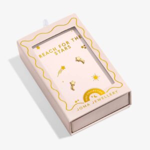 Kids' Moments To Shine 'Reach For The Stars' Earrings In Gold Plating