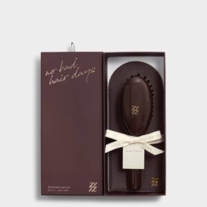 Boxed Hairbrush & Case Set