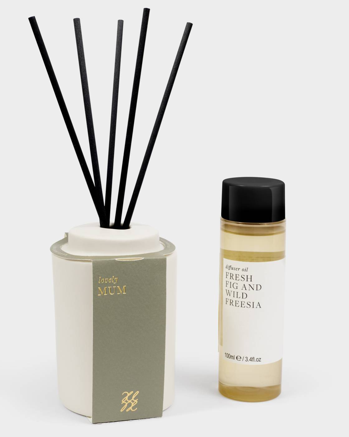 Ceramic Sentiment Reed Diffuser 'Lovely Mum'
