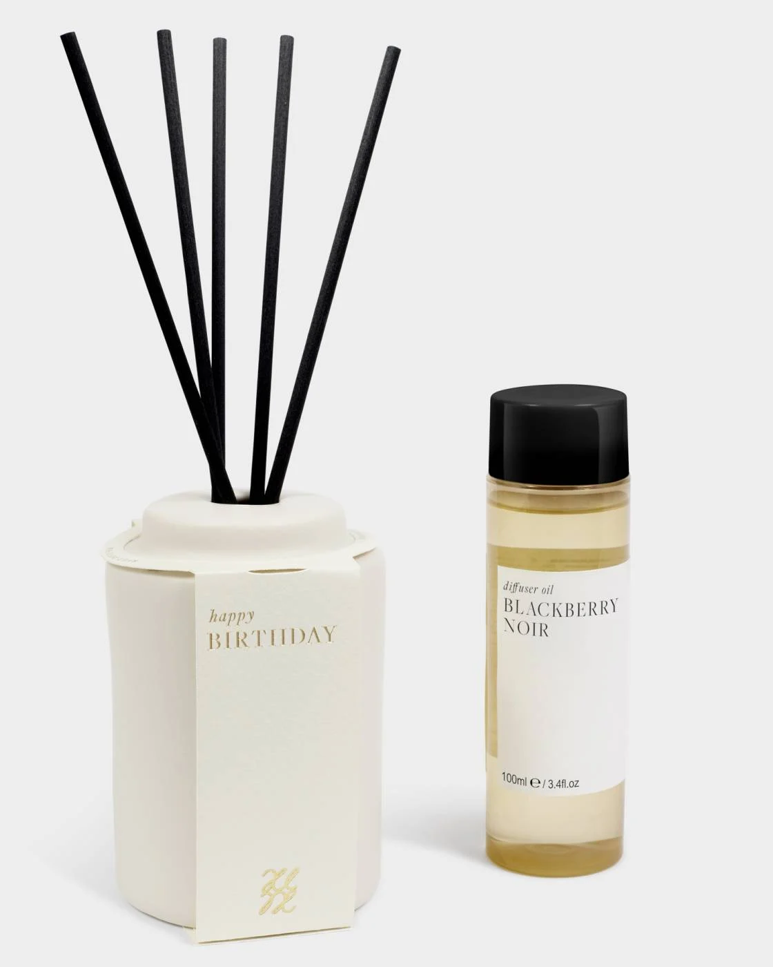 Ceramic Sentiment Reed Diffuser 'Happy Birthday'