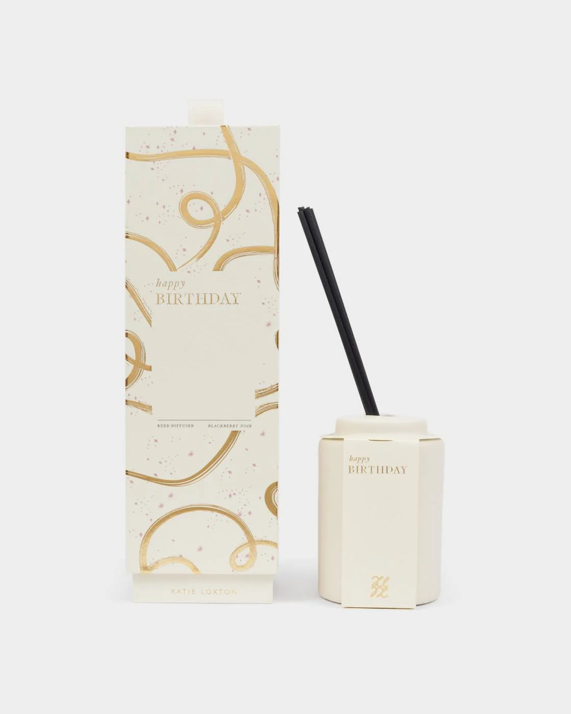 Ceramic Sentiment Reed Diffuser 'Happy Birthday' - Image 2